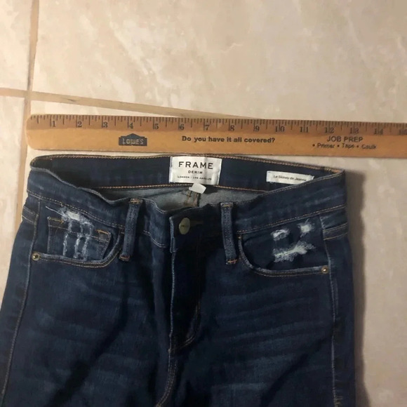 Frame Wigley Skinny Jeans Size 25 - Picture 6 of 8